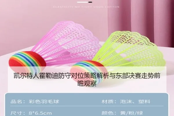 凯尔特人霍勒迪防守对位策略解析与东部决赛走势前瞻观察